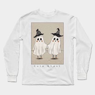 Cute ghost Long Sleeve T-Shirt